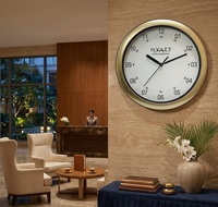 Horloge de bureau analogique carrée CNBC, mouvement à quartz silencieux, design minimaliste, prix de gros