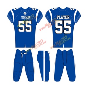 ชุดยูนิฟอร์มอเมริกันฟุตบอลแบบใหม่ที่ดีที่สุดสำหรับผู้ใหญ่ ผ้าทอลายทแยง ระบายอากาศได้ดี ไซส์พลัส สามารถปรับแต่งได้ - Product Image 2