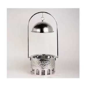 Latest Design Food <b>Warmer</b> Pot Dinner Table Serving Dishes Wedding and Hotel Catering Service Chafing Dish Stylish Stand <b>Buffet</b> - Product Image 4