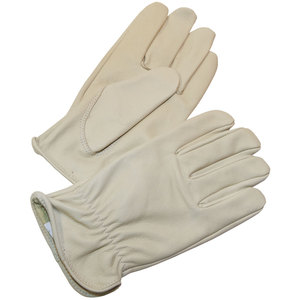 Guantes de cuero de cabra, guantes de mecánico, guantes de cuero resistentes, guantes de trabajo con protección contra impactos, guantes de cuero de cabra de alto rendimiento - Product Image 1