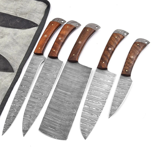 Luxury Handmade Damascus Chef <b>Knife</b> <b>Set</b> Wooden Handle Professional Kitchen Cutlery <b>Set</b> OEM Wholesale Manufacturer - Product Image 3