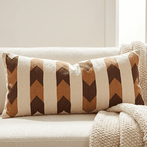 Lumbar Rustic Kilim Pillow <b>Cover</b> Geometric Pattern 12x20 Handwoven Cotton <b>Throw</b> Cushion Case Decorative Pillowshams - Product Image 6