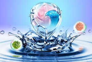 Meilleur prix gousses de détergent liquide de sel rose bleu écologique 36 comprimés * 13g pour les fournitures de gros de vêtements du Vietnam - Product Image 6