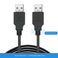 Kabel Pengisian Cepat PD Dual Type-C Lurus-ke-Lengkung Langsung dari Pabrik, Berlapis Anyaman, 0.5 Meter untuk Mengisi Daya Perangkat