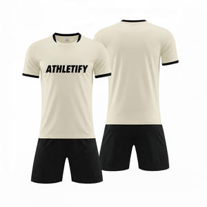 Conjunto de Camiseta de Fútbol con Logotipo Personalizado, Uniforme de Fútbol Transpirable, Conjunto de Camiseta de Fútbol Sublimada, Equipación Deportiva para Equipos - Product Image 3