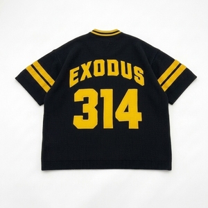 เสื้อถักโอเวอร์ไซส์ผู้ชายขายส่ง ปักโลโก้ตามสั่ง ผ้าฝ้าย 100% ระบายอากาศได้ดี ไม่เป็นขุย แขนสั้น - Product Image 3