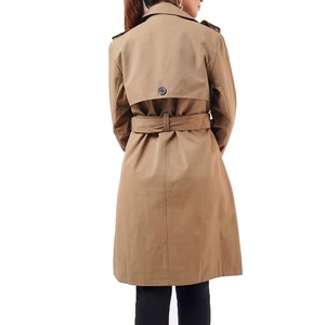 Abrigo Largo de Lana Elegante para Mujer, Chaqueta de Moda Cálida para Invierno, Tejido Premium, Marca Personalizada, Proveedor Mayorista de Ropa de Fábrica - Product Image 3