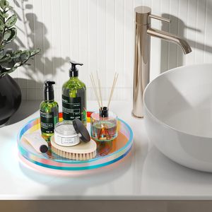 ถาดอะคริลิคใส่เครื่องสำอางอเนกประสงค์ NiHome สำหรับจัดระเบียบเครื่องสำอาง ถาดตกแต่งอเนกประสงค์สำหรับห้องครัว ห้องน้ำ และห้องนั่งเล่น - Product Image 2