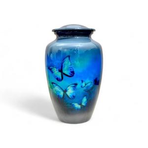 Urna de Cremación de Colibrí Blanco, Color Negro, Artículos Funerarios para Seres Queridos, Recuerdo Conmemorativo para Cenizas, Urna y Jarra de Metal para Decoración del Hogar - Product Image 3
