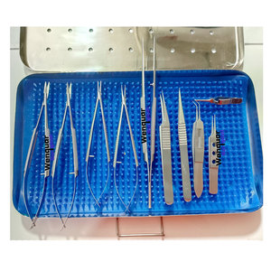 Juego de 10 Piezas de Instrumentos Quirúrgicos Oftálmicos de Acero Inoxidable Wenquar para Microcirugía - Product Image 4