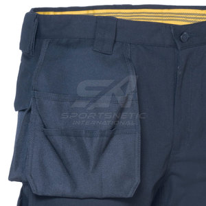 Pantalones de trabajo de alta visibilidad con cinta reflectante y tela transpirable para trabajo al aire libre - Product Image 4