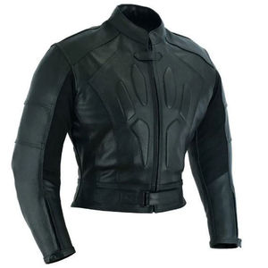 Traje de Motociclismo de Cuero Negro para Hombre, Equipo de Protección Completo para Motociclistas - Product Image 3