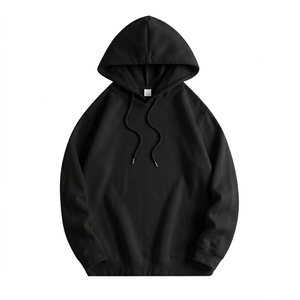 Sweat à capuche confortable en mélange de coton pour femme, en molleton bouclette, décontracté, couleur unie, avec poches, idéal pour l'hiver - Product Image 5