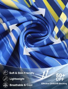 Camiseta de Natación de Manga Larga para Hombre con Protección Solar UPF 50+ UV, Secado Rápido, Compresión, Capa Base para Surf y Natación - Product Image 6