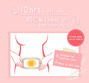 Parches HIBIS con Fórmula Herbal para Aliviar el Dolor Menstrual, 200 Unidades, Azules, Calentadores Corporales con Polvo de Hierro, Calor por 10 Horas - Product Image 4