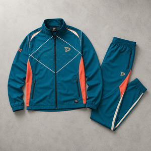 Ensemble de survêtement de baseball à fermeture éclair intégrale avec pantalon fuselé, uniforme d'entraînement pour équipe sportive - Product Image 3