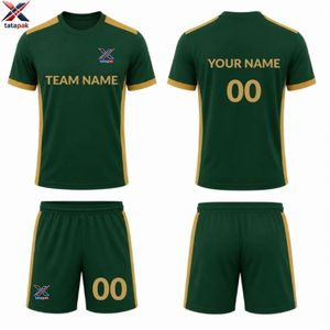 Camiseta de Fútbol de Manga Corta, Secado Rápido, Transpirable, Personalizable, Unisex, para Adultos, Uniforme Oficial de Equipo, Venta al Por Mayor, OEM - Product Image 2
