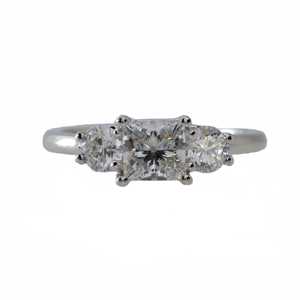 1.60 CT Princess Cut Lab Grown <b>Diamond</b> IGI Certified <b>Ring</b> 18K Gold for Women | Luxury Engagement <b>Ring</b> | Elegant Bridal Jewelry - Product Image 5