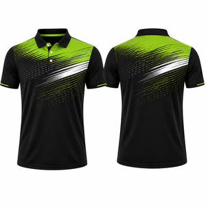 Custom Tennis Uniform Set Solid Color <b>Badminton</b> Polo Shirt with Shorts Sublimated Mens Squash Kit Training Sportswear Outfit - Product Image 6