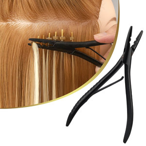 Kit de pinces pour extensions de cheveux de qualité professionnelle avec crochets enfileurs et outil de retrait pour coiffeurs - Product Image 4