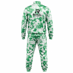 Ensemble sweat à capuche court et pantalon évasé délavé à l'acide de haute qualité, style streetwear vintage, décontracté, unisexe - Product Image 2