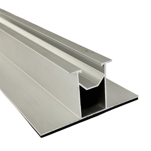 Perfil de Riel de Montaje Solar de Aluminio para Paneles Fotovoltaicos en Techos y Sistemas Terrestres, Riel Solar de Aluminio Extruido Anodizado - Product Image 3
