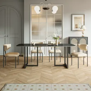 Scandinavian Interior Metal Center <b>Table</b> with Designer Appeal FurnitureModern Metal Square Eco-Friendly Coffee <b>Table</b> Indoor - Product Image 6