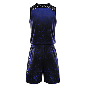 100% Polyester Winter Breathable Moisture-Wicking Sleeveless V-neck Professional Basketball Uniform Custom Team Name Sets Sets - Product Image 3