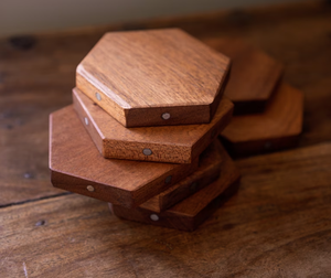 High Selling Acacia <b>Wood</b> Coaster Set Classic Stylish Online Kitchen Accessories Featuring Custom Logo Printed Coffee <b>Placemats</b> - Product Image 1