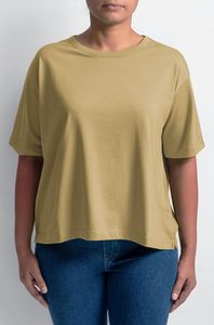 Solid Cross-Border Export Spring Summer New Collection Women's Casual Short-Sleeved <b>Butterfly</b> Sleeve Loose Knitted T-Shirt <b>Tops</b> - Product Image 6