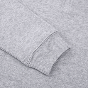 Sweat-shirt d'hiver de luxe, écologique, à col montant et demi-zip, avec logo personnalisé, épais, OEM - Product Image 6