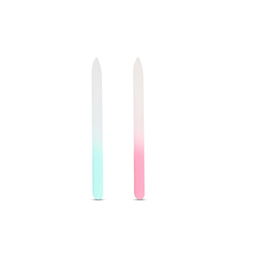 Precio de fábrica: Limas de uñas de cristal de colores, a granel, con punta afilada, logotipo personalizado, limas de cristal nano translúcidas para uñas naturales. - Product Image 4