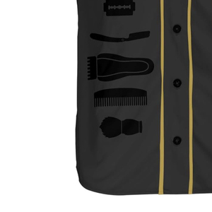 Maillot de barbier sublimé pour hommes, design personnalisé, vente en gros, maillot de salon, meilleure qualité, nouvelle arrivée 2026, vêtements les plus vendus - Product Image 4