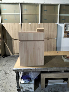 ตู้ครัวไม้เบิร์ชแบบโมเดิร์นพร้อมลิ้นชักและตู้เก็บของแบบแผงประตู MDF - Product Image 1