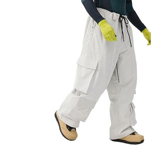 Pantalones de Snowboard Holgados para Hombre y Mujer, Pantalones de Esquí con Múltiples Bolsillos, Ajuste Holgado, Casuales, para Deportes de Invierno al Aire Libre, Impermeables - Product Image 1