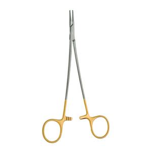 Porte-aiguille droit chirurgical 5mm en forme de pistolet Instrument laparoscopique réutilisable avec source d'alimentation manuelle Pince Porte-aiguilles - Product Image 5