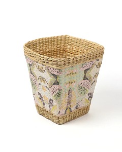 Corbeille à déchets et panier de rangement domestique en jonc de mer, fait main, écologique, vente en gros, fabriqué au Vietnam - Product Image 1