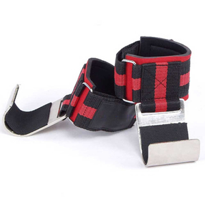 Ganchos de Levantamiento de Pesas de Alta Resistencia para Gimnasio, con Correas de Soporte para Muñecas, Agarre para las Manos, Unisex - Product Image 3