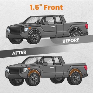 Molle elicoidali di sollevamento da 1,5 pollici per sospensioni di Ford Bronco F-150 del 1980-1996 - Product Image 2