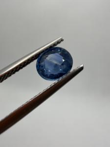 Zafiro Azul Natural AA, Corte Ovalado, 1.30CT, 7x6x3.5mm, Gema Preciosa Suelta Facetada, Ceylón, para Joyería Personalizada, con Juego de Color - Product Image 6