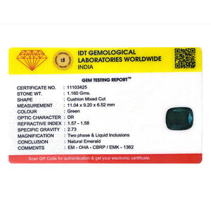 Premium AAA Zambian Emerald 5.8 Carat Loose Gemstone Emerald Cut for Fine Jewelry - Product Image 4