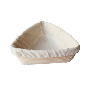 10 Inch Oval & 9 Inch Round Banneton Set Vietnam Rattan Brotform <b>Bread</b> Proofing Bannetons <b>Basket</b> Oval - Product Image 6