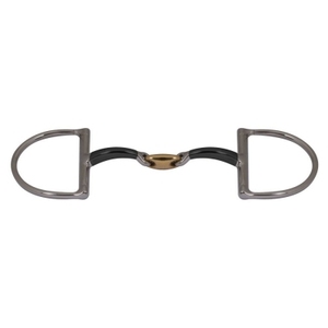 Sweet Iron Dee <b>Ring</b> Snaffle Horse Bit Single Joint Riding Bit for Equestrian Training - Product Image 3