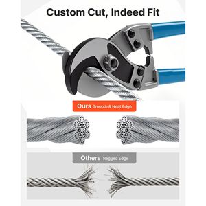 Cavo in Acciaio al Carbonio Zincato da 1/4 di Pollice, Lunghezza 250 Piedi, Resistenza alla Rottura 7000 Libbre, 7 X 19 Fili, Rivestimento in Zinco - Product Image 5