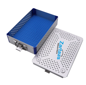 Boîte de stérilisation en alliage d'aluminium pour instruments chirurgicaux, boîte de désinfection pour instruments chirurgicaux - Product Image 2