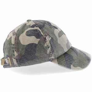 Gorra de Papá Desestructurada con Efecto Desgastado, Tejido de Rizo, Estampado Hinchado, Deportiva, para Negocios y Actividades al Aire Libre - Product Image 4