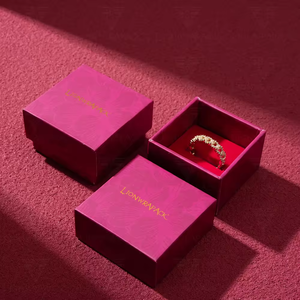 Cajas de Joyería de Lujo Autoarmables con Asa y Forro de Algodón, Cierre Magnético, Empaque Ecológico para Pequeñas Empresas - Product Image 4