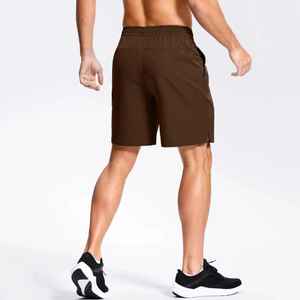 Shorts de sport 100% polyester, impression personnalisée du logo, en coton, pour hommes, taille adulte, fabrication pakistanaise. - Product Image 3