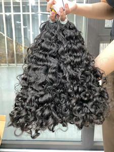 CROCHET HAIR/MIRACLE KNOTS Hot trend 2026, human hair extension in all textures - Product Image 2