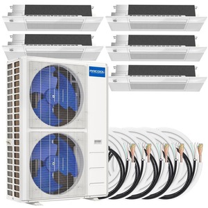เครื่องปรับอากาศแบบแยกส่วน 5 โซน คุณภาพสูง 48000 BTU ระบบทำความเย็นทรงพลัง เหมาะสำหรับบ้านขนาดใหญ่ สำนักงาน โรงแรม และร้านค้า - Product Image 4